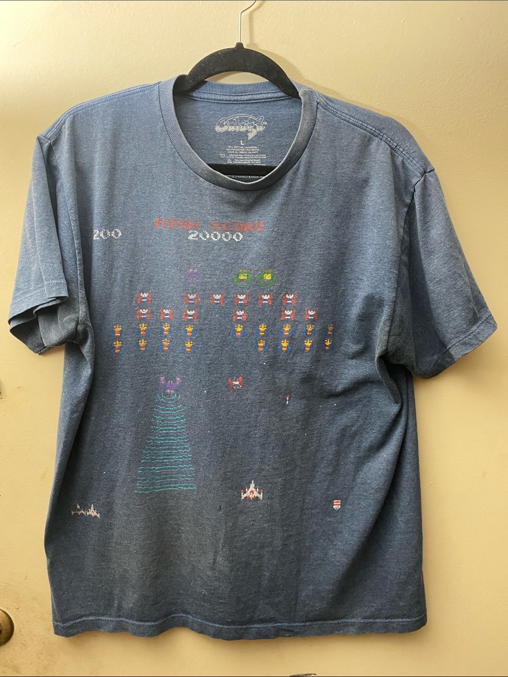 Salt Life Vintage Galaga Arcade Graphic Tee - Blue (2005)